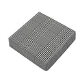 Black And White Glen Plaid Print Outdoor Seat Cushion Cover