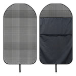 Black And White Glen Plaid Print Waterproof Car Seat Cover