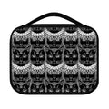 Black And White Gothic Wiccan Cat Print Classic Bible Case
