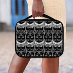 Black And White Gothic Wiccan Cat Print Classic Bible Case