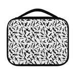 Black And White Guns Pattern Print Classic Bible Case