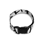 Black And White Guns Pattern Print Dog Collar