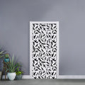 Black And White Guns Pattern Print Door Sticker