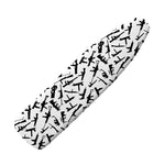 Black And White Guns Pattern Print Ironing Board Cover