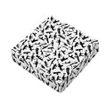 Black And White Guns Pattern Print Outdoor Seat Cushion Cover