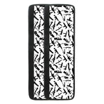 Black And White Guns Pattern Print Refrigerator Handle Covers
