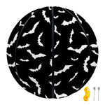 Black And White Halloween Bat Print Basketball