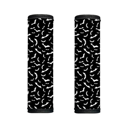 Black And White Halloween Bat Print Handle Covers
