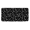 Black And White Halloween Bat Print Towel