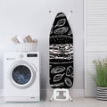 Black And White Hamburger Print Ironing Board Cover