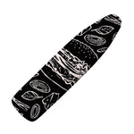 Black And White Hamburger Print Ironing Board Cover