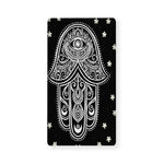 Black And White Hamsa Print Baby Crib Sheet