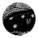 Black And White Hamsa Print Basketball