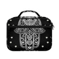 Black And White Hamsa Print Briefcase Bible Bag
