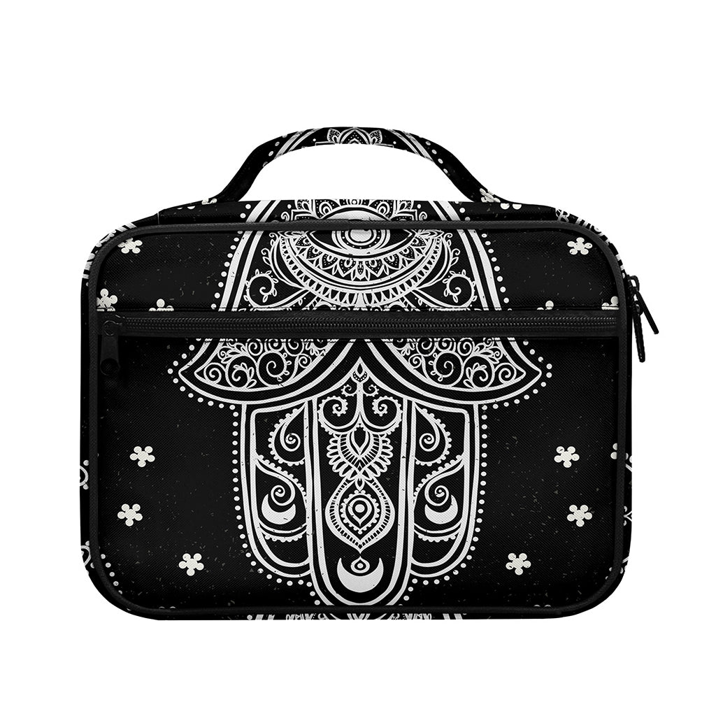 Black And White Hamsa Print Briefcase Bible Bag