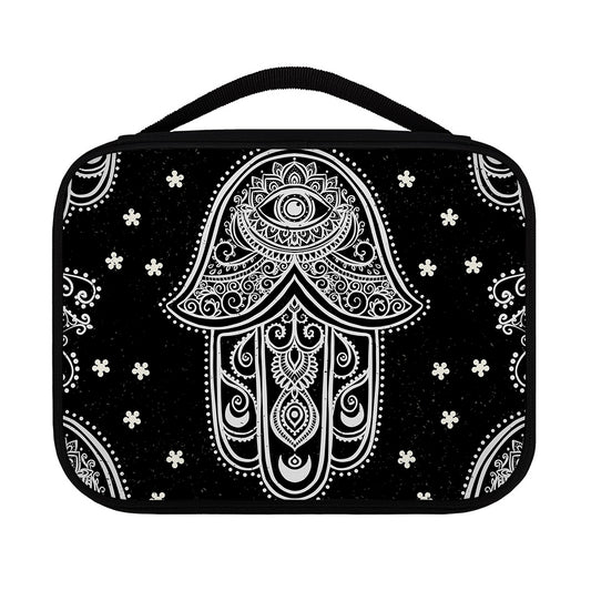 Black And White Hamsa Print Classic Bible Case