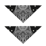 Black And White Hamsa Print Dog Bandana