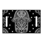 Black And White Hamsa Print Golf Cart Seat Cover