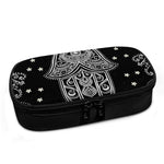 Black And White Hamsa Print Insulin Cooler Travel Case