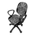 Black And White Hamsa Print Office Chair Cover