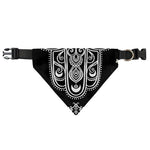 Black And White Hamsa Print Over The Collar Dog Bandana