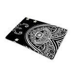 Black And White Hamsa Print Pet Cooling Mat Cover