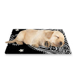Black And White Hamsa Print Pet Cooling Mat Cover