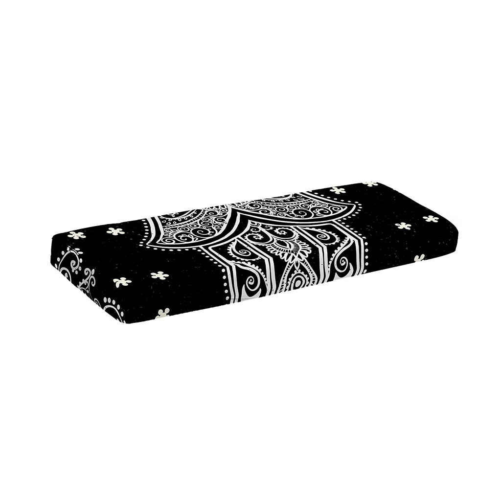 Black And White Hamsa Print Piano Keyboard Cover