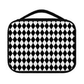 Black And White Harlequin Pattern Print Classic Bible Case