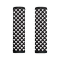 Black And White Heart Pattern Print Handle Covers