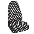 Black And White Heart Pattern Print Waterproof Car Seat Cover