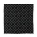 Black And White Heartbeat Pattern Print Silk Bandana