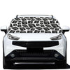 Black And White Holy Bible Pattern Print Car Windshield Snow Cover