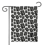 Black And White Holy Bible Pattern Print House Flag
