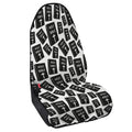 Black And White Holy Bible Pattern Print Waterproof Car Seat Cover
