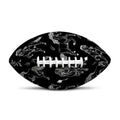 Black And White Horse Pattern Print Rugby Ball