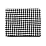 Black And White Houndstooth Print Bifold Wallet
