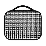 Black And White Houndstooth Print Classic Bible Case