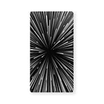 Black And White Hyperspace Print Baby Crib Sheet