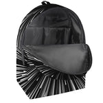 Black And White Hyperspace Print Backpack