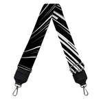 Black And White Hyperspace Print Bag Strap