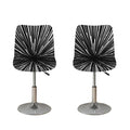 Black And White Hyperspace Print Bar Stool Covers
