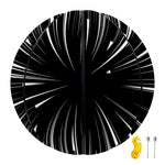Black And White Hyperspace Print Basketball