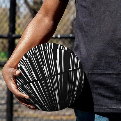 Black And White Hyperspace Print Basketball