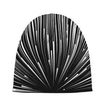 Black And White Hyperspace Print Beanie