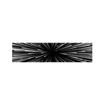 Black And White Hyperspace Print Bed Runner