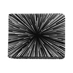 Black And White Hyperspace Print Bifold Wallet