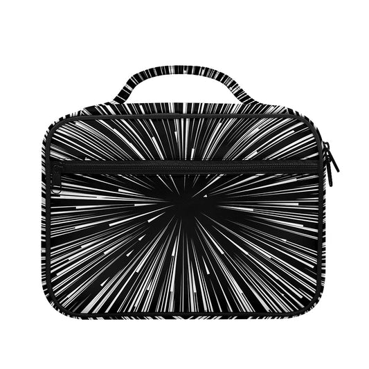 Black And White Hyperspace Print Briefcase Bible Bag
