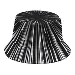 Black And White Hyperspace Print Bucket Hat