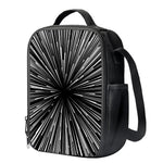 Black And White Hyperspace Print Crossbody Lunch Bag